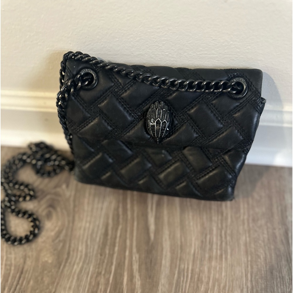 Kurt Geiger Black Chain Purse